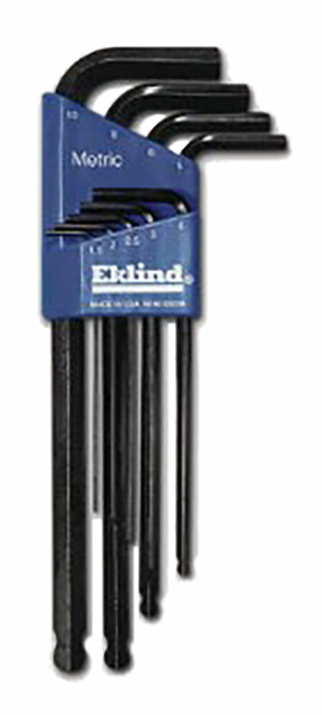 Eklind&reg; Ball Driver Hex Set - 9 Pc - Metric